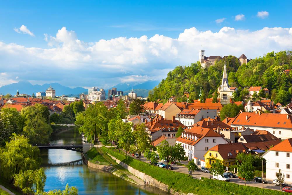 Thủ đô Ljubljana, Slovenia